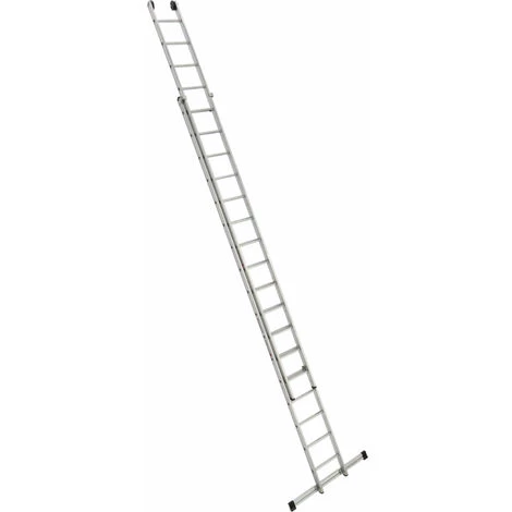Euroline Alu-Schiebeleiter 2-teilig Nr. 302 2x17 1 Euroline Alu-Schiebeleiter 2-teilig Nr. 302 2x17