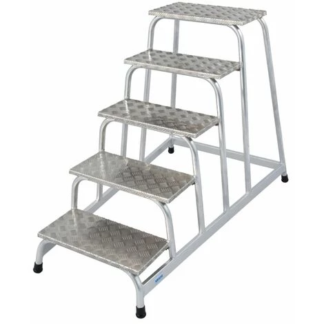 Krause STABILO MontageTritt Alu 5 Stufen 1 Krause STABILO MontageTritt Alu 5 Stufen