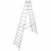 Krause STABILO Sprossen-DoppelLeiter 2x14 Sprossen
