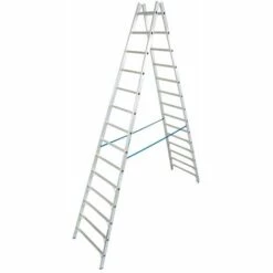 Krause STABILO Sprossen-DoppelLeiter 2x14 Sprossen