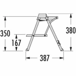SO-TECH Stepfix Steighilfe Tritthöhe 350 Mm Hailo 4410001 -Leitern Verkaufsladen 24709138 3