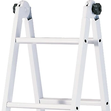 Gelenk-Teleskopleiter Aus Stahl Catter House Mehrzweck 4x4 Acero 16x48x147 Cm 3 Gelenk-Teleskopleiter Aus Stahl Catter House Mehrzweck 4x4 Acero 16x48x147 Cm – Bild 3