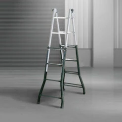 Gelenk-Teleskopleiter Aus Stahl Catter House Mehrzweck 4x4 Acero 16x48x147 Cm 9 Gelenk-Teleskopleiter Aus Stahl Catter House Mehrzweck 4x4 Acero 16x48x147 Cm -Leitern Verkaufsladen 25454347 5