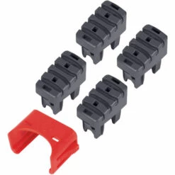 Hailo Fuß-Set 4 Stück Stütz- Und Steigholm Mit Montage-Klammer Für Profiline S150 (01/2015-10/2016)