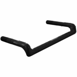 G&UUML;NZBURGER STEIGTECHNIK Günzburger Steigbügel Form A In Verzinktem Stahl, Schwarz Ummantelt