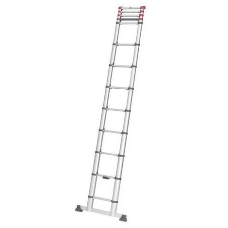 Hailo - Echelle Télescopique 13 Marches Haut. De Travail 4,50m - FlexiLine 1 Hailo - Echelle Télescopique 13 Marches Haut. De Travail 4,50m - FlexiLine