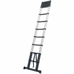 TUBESCA COMABI Teleskopleiter 4,40m Mit Traverse, Traglast 150kg - 94844 -Leitern Verkaufsladen 29433530 4