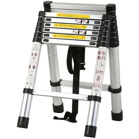 Ztrust - Echelle Télescopique Combinée Hauteur Max 3.2m à 3.8m 1 Ztrust - Echelle Télescopique Combinée Hauteur Max 3.2m à 3.8m