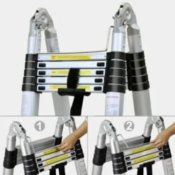 BATHRINS®(5m )Leiter/Teleskop-Aluminiumleiter/Faltbare Aluminiumleiter/Verdickte Aluminiumlegierung 7 BATHRINS®(5m )Leiter/Teleskop-Aluminiumleiter/Faltbare Aluminiumleiter/Verdickte Aluminiumlegierung -Leitern Verkaufsladen 29943287 4