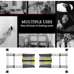 BATHRINS®(4.1m )Leiter/Teleskop-Aluminiumleiter/Faltbare Aluminiumleiter/Enthält Taschen Und Handschuhe 7 BATHRINS®(4.1m )Leiter/Teleskop-Aluminiumleiter/Faltbare Aluminiumleiter/Enthält Taschen Und Handschuhe -Leitern Verkaufsladen 29943299 4