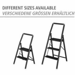 WENKO Alu Klapptritt Tritt Haushalts Leiter 3 Stufig Steh Bis 150 Kg Sicherheit 9 WENKO Alu Klapptritt Tritt Haushalts Leiter 3 Stufig Steh Bis 150 Kg Sicherheit -Leitern Verkaufsladen 30484860 5