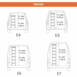 LEITER EXPERTEN - MATISERE Teleskopleiter 4 Sprossen - Gefaltete Höhe 1.06 M - E4/CR -Leitern Verkaufsladen 30629372 3
