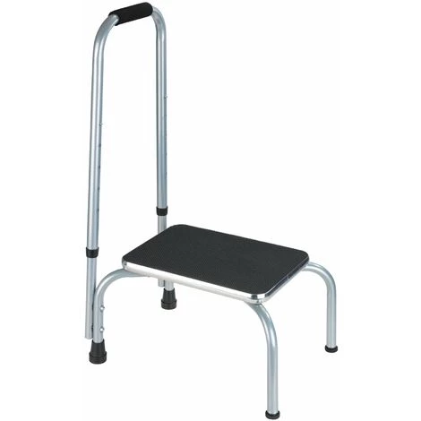 Trittstufe Mit Einstellbarem Haltegriff SECURA, Max. 150 Kg, WENKO - WENKO 1 Trittstufe Mit Einstellbarem Haltegriff SECURA, Max. 150 Kg, WENKO - WENKO