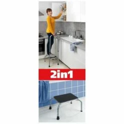 Trittstufe Mit Einstellbarem Haltegriff SECURA, Max. 150 Kg, WENKO - WENKO 5 Trittstufe Mit Einstellbarem Haltegriff SECURA, Max. 150 Kg, WENKO - WENKO -Leitern Verkaufsladen 32340492 3