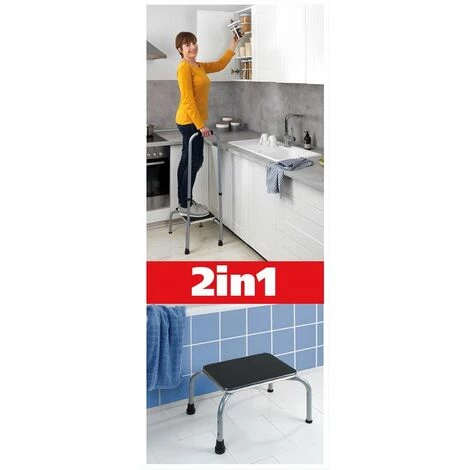 Trittstufe Mit Einstellbarem Haltegriff SECURA, Max. 150 Kg, WENKO - WENKO 3 Trittstufe Mit Einstellbarem Haltegriff SECURA, Max. 150 Kg, WENKO - WENKO – Bild 3