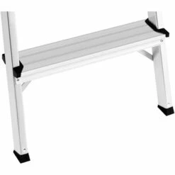 MSW Trittleiter 2 X 3 Stufen Aluminium Höhe Klappleiter Alu-Leiter Klapptritt -Leitern Verkaufsladen 33471665 3