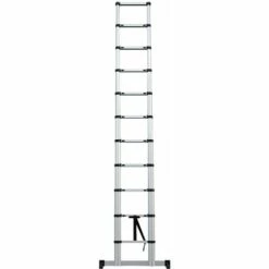 LINDER EXCLUSIV GMBH Aluminium Teleskopleiter 11-Stufig 3,30 M