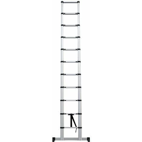 LINDER EXCLUSIV GMBH Aluminium Teleskopleiter 11-Stufig 3,30 M 1 LINDER EXCLUSIV GMBH Aluminium Teleskopleiter 11-Stufig 3,30 M
