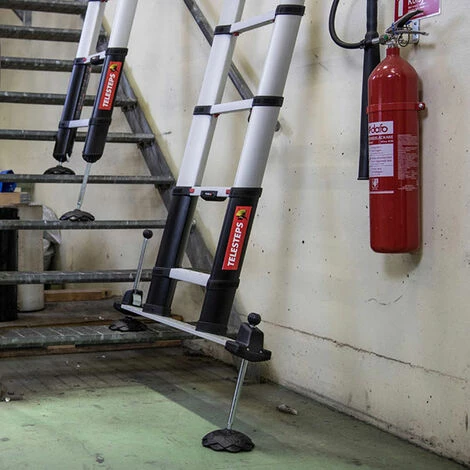 LEITER EXPERTEN - MATISERE Teleskopleiter 3,80m: Aluminium Teleskopleiter Der Marke TELESTEPS - TEL-60238AWS/PPS 3 LEITER EXPERTEN - MATISERE Teleskopleiter 3,80m: Aluminium Teleskopleiter Der Marke TELESTEPS - TEL-60238AWS/PPS – Bild 3