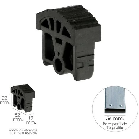 WOLFPACK Ende Für Pronor Leiter 2 Abschnitte Mit 8 + 8 Schritten (55 Mm Profil) AFT 23010082 1 WOLFPACK Ende Für Pronor Leiter 2 Abschnitte Mit 8 + 8 Schritten (55 Mm Profil) AFT 23010082