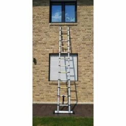 BATHRINS®3,80M Teleskopleiter Aus Hochwertigem Aluminium | Klappleiter | Mehrzweckleiter | Soft-Close-System | Sicher Und Zuverlässig 9 BATHRINS®3,80M Teleskopleiter Aus Hochwertigem Aluminium | Klappleiter | Mehrzweckleiter | Soft-Close-System | Sicher Und Zuverlässig -Leitern Verkaufsladen 36581498 5