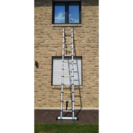 BATHRINS®3,80M Teleskopleiter Aus Hochwertigem Aluminium | Klappleiter | Mehrzweckleiter | Soft-Close-System | Sicher Und Zuverlässig 5 BATHRINS®3,80M Teleskopleiter Aus Hochwertigem Aluminium | Klappleiter | Mehrzweckleiter | Soft-Close-System | Sicher Und Zuverlässig – Bild 5