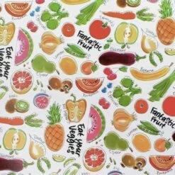 ORYX Rechteckige Wachstuch-Tischdecke Fantasy Fruits. Wasserdichter PVC Fleck 140 Cm. x 20 Meter. Ausschnitt Rolle. Innen Und Außen -Leitern Verkaufsladen 36741176 3