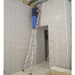 Hymer Teleskopleiter 4042 SC40 4x4 Sprossen Arbeitshöhe 4,50 M -Leitern Verkaufsladen 38694074 3