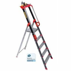 Centaure - Escabeau En Aluminium 5 Marches Haut.: 3m - Pro'UP