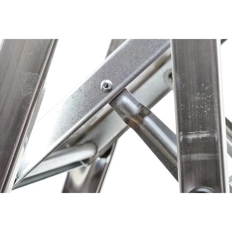 VAGO-TOOLS Haushaltsleiter Klappleiter Stehleiter 4 Stufen Trittleiter Mehrzweckleiter 4 VAGO-TOOLS Haushaltsleiter Klappleiter Stehleiter 4 Stufen Trittleiter Mehrzweckleiter – Bild 4