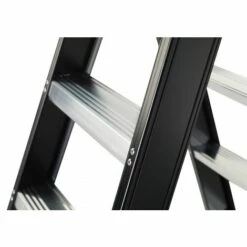 Altrex 192603 Taurus Beidseitig Begehbar - Aluminium Stufenstehleiter (mit Pulverbeschichtung)