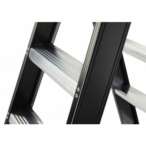 Altrex 192603 Taurus Beidseitig Begehbar - Aluminium Stufenstehleiter (mit Pulverbeschichtung) 1 Altrex 192603 Taurus Beidseitig Begehbar - Aluminium Stufenstehleiter (mit Pulverbeschichtung)