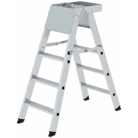 GÜNZBURGER STEIGTECHNIK Günzburger Sicherheits- Stufen-Stehleiter Beidseitig Begehbar 2x3 Stufen 1 GÜNZBURGER STEIGTECHNIK Günzburger Sicherheits- Stufen-Stehleiter Beidseitig Begehbar 2x3 Stufen