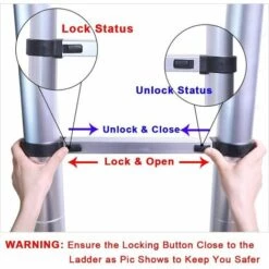 DAY PLUS 3,8M Teleskopleiter Aluleiter Klappleiter Ausziehleiter Stehleiter Rutschfester, Teleskop-Design, Aus Hochwertigem Aluminium, Tragbar,Leichte, 150 Kg Belastbarkeit EN131-Zertifizierung 7 DAY PLUS 3,8M Teleskopleiter Aluleiter Klappleiter Ausziehleiter Stehleiter Rutschfester, Teleskop-Design, Aus Hochwertigem Aluminium, Tragbar,Leichte, 150 Kg Belastbarkeit EN131-Zertifizierung -Leitern Verkaufsladen 47797925 3