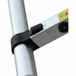 DAY PLUS 8.5FT Teleskopleiter 2,6M Rutschfester Aluleiter Schiebeleiter Sprossenleiter, Aus Hochwertigem Aluminium, Ausziehleiter Teleskop-Design Mehrzweckleiter Max 150 Kg Belastbarkeit -Leitern Verkaufsladen 47797947 3