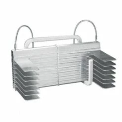 INDEXA GMBH Rettungsleiter KF-Kompakt A12, Stahlseil Mit Alusprossen, Länge 12m, Stockwerke 4, Gewicht 8,9kg