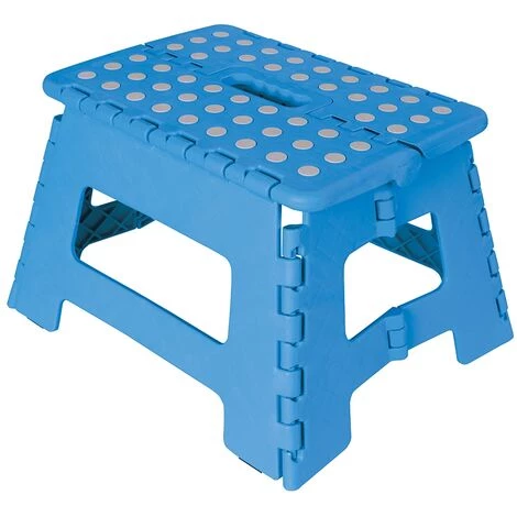 SILVERLINE KLAPP-TRITTHOCKER, 1 STÜCK, BLAU, 968731 1 SILVERLINE KLAPP-TRITTHOCKER, 1 STÜCK, BLAU, 968731