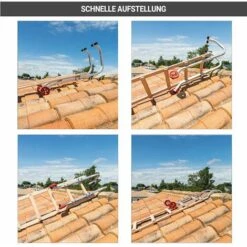 HAILO Verlängerung 1x2m Für Flache Dachleiter Aus Holz, Verstellbar Durch Ineinandergreifende Leiterteile - 1208-001 -Leitern Verkaufsladen 52833232 5