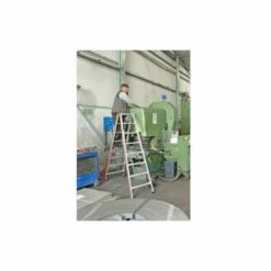 Hymer Stufenstehleiter 2x4 Sprossen -Leitern Verkaufsladen 52876040 5