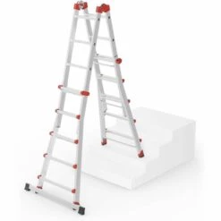 Hailo Multifunktions Teleskopleiter M80 4x5 Sprossen