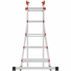 Hailo Multifunktions Teleskopleiter M80 4x5 Sprossen -Leitern Verkaufsladen 53275692 3