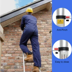 TODECO Teleskopleiter 4,1 Meter, Klappleiter Maximale Belastbarkeit: 150 Kg Standard/Zertifizierung: EN131, GRATIS Tragetasche 8 TODECO Teleskopleiter 4,1 Meter, Klappleiter Maximale Belastbarkeit: 150 Kg Standard/Zertifizierung: EN131, GRATIS Tragetasche -Leitern Verkaufsladen 53285399 4