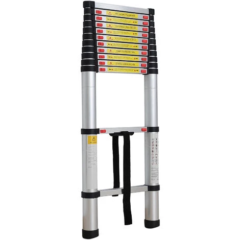 TODECO Teleskopleiter 3,8 Meter, Klappleiter Maximale Belastbarkeit: 150 Kg Standard/Zertifizierung: EN131 3 TODECO Teleskopleiter 3,8 Meter, Klappleiter Maximale Belastbarkeit: 150 Kg Standard/Zertifizierung: EN131 – Bild 3