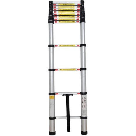 TODECO Teleskopleiter 3,8 Meter, Klappleiter Maximale Belastbarkeit: 150 Kg Standard/Zertifizierung: EN131, GRATIS Tragetasche 4 TODECO Teleskopleiter 3,8 Meter, Klappleiter Maximale Belastbarkeit: 150 Kg Standard/Zertifizierung: EN131, GRATIS Tragetasche – Bild 4