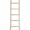 AUBRY GASPARD Leiter Aus Ungefärbtem Teakholz