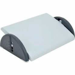 WERNER DORSCH Fußstütze Lichtgrau B520xT350xH140mm Höhenverstellung 4-fach 30-165mm WEDO