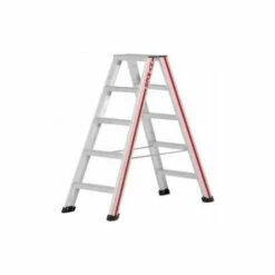 Hymer Stufenstehleiter Beidseitig, Stufenzahl 2×3, Standhöhe Max. 0,21 M
