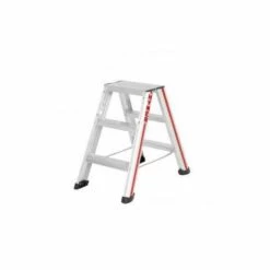 Hymer Stufenstehleiter Beidseitig, Stufenzahl 2×3, Standhöhe Max. 0,21 M -Leitern Verkaufsladen 54644920 5