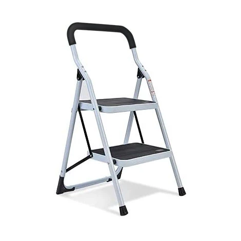 LIFCAUSAL Klappbarer Trittleiter Mit 2 Stufen, Mit Rutschfestem, Robustem Und Breitem Pedal, 330 Lbs Kapazität, Vielseitig Verwendbar Für Zuhause Und Küche, Platzsparend 1 LIFCAUSAL Klappbarer Trittleiter Mit 2 Stufen, Mit Rutschfestem, Robustem Und Breitem Pedal, 330 Lbs Kapazität, Vielseitig Verwendbar Für Zuhause Und Küche, Platzsparend