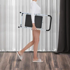 LIFCAUSAL Klappbarer Trittleiter Mit 2 Stufen, Mit Rutschfestem, Robustem Und Breitem Pedal, 330 Lbs Kapazität, Vielseitig Verwendbar Für Zuhause Und Küche, Platzsparend 7 LIFCAUSAL Klappbarer Trittleiter Mit 2 Stufen, Mit Rutschfestem, Robustem Und Breitem Pedal, 330 Lbs Kapazität, Vielseitig Verwendbar Für Zuhause Und Küche, Platzsparend -Leitern Verkaufsladen 55152905 3